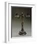 Silver Two Branch Candelabra-Carlo Bononi-Framed Giclee Print