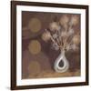 Silver Vase I-Irena Orlov-Framed Art Print