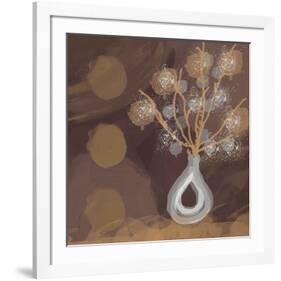 Silver Vase I-Irena Orlov-Framed Art Print