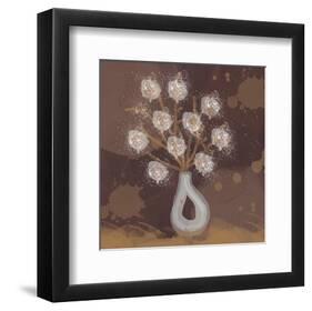 Silver Vase II-Irena Orlov-Framed Art Print