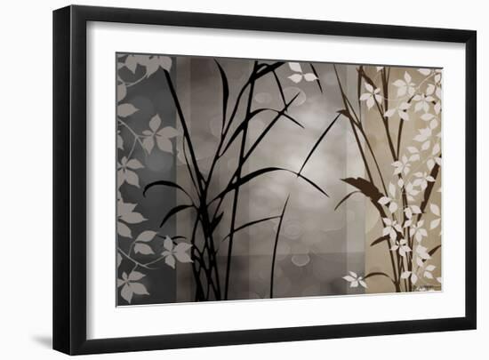 Silver Whispers II-Edward Aparicio-Framed Giclee Print