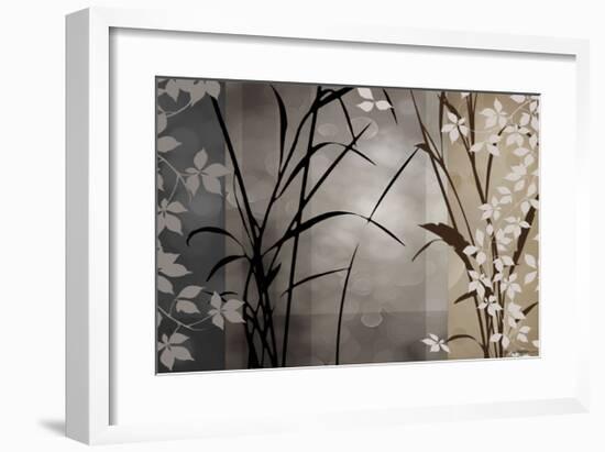 Silver Whispers II-Edward Aparicio-Framed Giclee Print