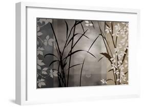 Silver Whispers II-Edward Aparicio-Framed Giclee Print