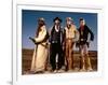 Silverado by LawrenceKasdan with Danny Glover, Kevin Kline, Scott Glenn and Kevin Costner, 1985 (ph-null-Framed Photo