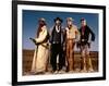 Silverado by LawrenceKasdan with Danny Glover, Kevin Kline, Scott Glenn and Kevin Costner, 1985 (ph-null-Framed Photo