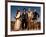 Silverado by LawrenceKasdan with Danny Glover, Kevin Kline, Scott Glenn and Kevin Costner, 1985 (ph-null-Framed Photo