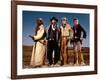 Silverado by LawrenceKasdan with Danny Glover, Kevin Kline, Scott Glenn and Kevin Costner, 1985 (ph-null-Framed Photo