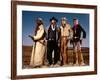 Silverado by LawrenceKasdan with Danny Glover, Kevin Kline, Scott Glenn and Kevin Costner, 1985 (ph-null-Framed Photo