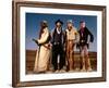 Silverado by LawrenceKasdan with Danny Glover, Kevin Kline, Scott Glenn and Kevin Costner, 1985 (ph-null-Framed Photo