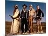 Silverado by LawrenceKasdan with Danny Glover, Kevin Kline, Scott Glenn and Kevin Costner, 1985 (ph-null-Mounted Photo