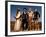 Silverado by LawrenceKasdan with Danny Glover, Kevin Kline, Scott Glenn and Kevin Costner, 1985 (ph-null-Framed Photo