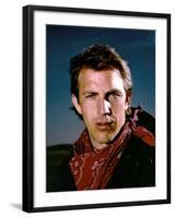 Silverado by LawrenceKasdan with Kevin Costner, 1985 (photo)-null-Framed Photo