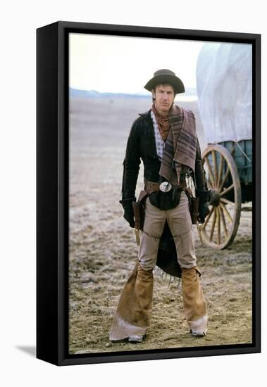 Silverado by LawrenceKasdan with Kevin Costner, 1985 (photo)-null-Framed Stretched Canvas