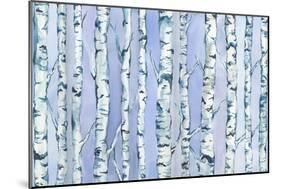 Silverbirch Forest-Elizabeth Rider-Mounted Giclee Print