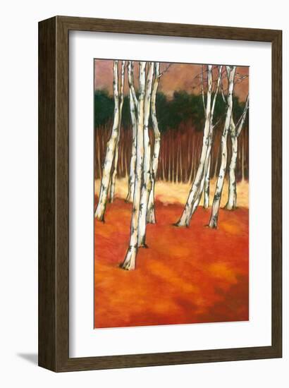 SilverBirch II-Graham Reynolds-Framed Art Print