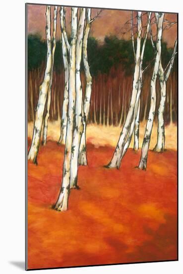 SilverBirch II-Graham Reynolds-Mounted Art Print