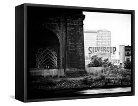 Silvercup Studios, Roosevelt Island for the Ed Koch Queensboro Bridge, Long Island City, New York-Philippe Hugonnard-Framed Stretched Canvas