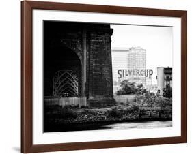 Silvercup Studios, Roosevelt Island for the Ed Koch Queensboro Bridge, Long Island City, New York-Philippe Hugonnard-Framed Photographic Print