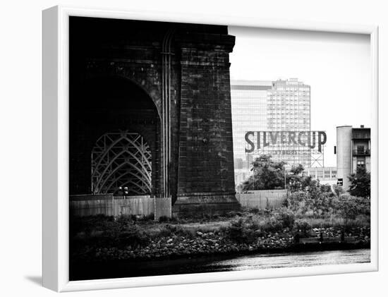 Silvercup Studios, Roosevelt Island for the Ed Koch Queensboro Bridge, Long Island City, New York-Philippe Hugonnard-Framed Photographic Print