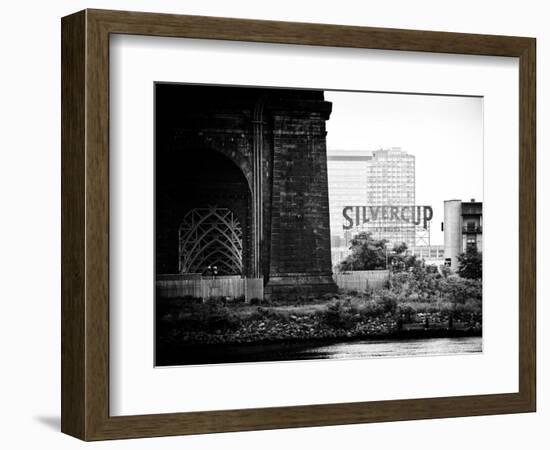 Silvercup Studios, Roosevelt Island for the Ed Koch Queensboro Bridge, Long Island City, New York-Philippe Hugonnard-Framed Photographic Print