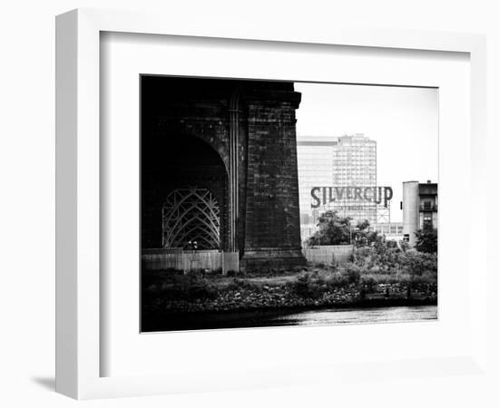 Silvercup Studios, Roosevelt Island for the Ed Koch Queensboro Bridge, Long Island City, New York-Philippe Hugonnard-Framed Photographic Print