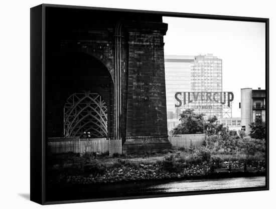 Silvercup Studios, Roosevelt Island for the Ed Koch Queensboro Bridge, Long Island City, New York-Philippe Hugonnard-Framed Stretched Canvas