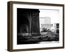 Silvercup Studios, Roosevelt Island for the Ed Koch Queensboro Bridge, Long Island City, New York-Philippe Hugonnard-Framed Photographic Print