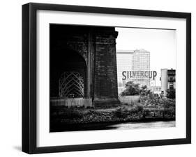 Silvercup Studios, Roosevelt Island for the Ed Koch Queensboro Bridge, Long Island City, New York-Philippe Hugonnard-Framed Photographic Print