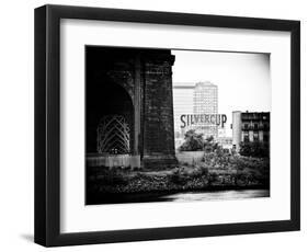 Silvercup Studios, Roosevelt Island for the Ed Koch Queensboro Bridge, Long Island City, New York-Philippe Hugonnard-Framed Art Print