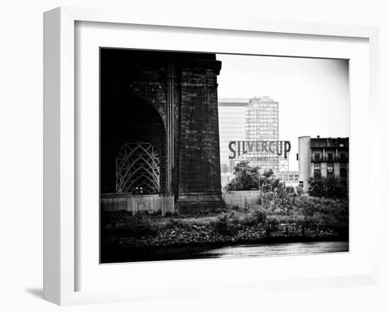 Silvercup Studios, Roosevelt Island for the Ed Koch Queensboro Bridge, Long Island City, New York-Philippe Hugonnard-Framed Art Print