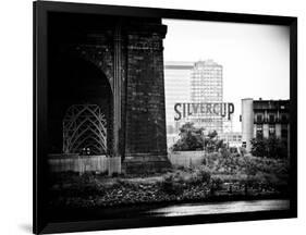 Silvercup Studios, Roosevelt Island for the Ed Koch Queensboro Bridge, Long Island City, New York-Philippe Hugonnard-Framed Art Print