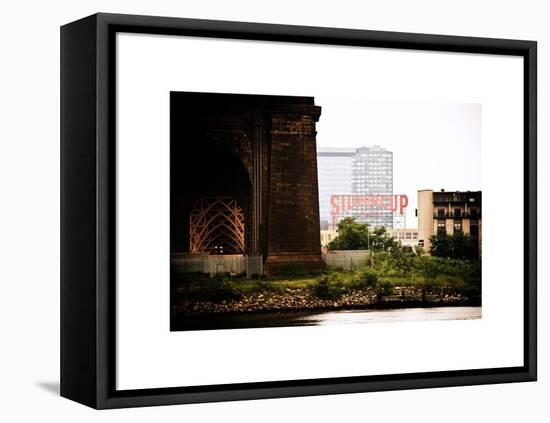 Silvercup Studios, Roosevelt Island for the Ed Koch Queensboro Bridge, Long Island City, New York-Philippe Hugonnard-Framed Stretched Canvas