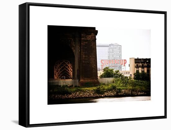 Silvercup Studios, Roosevelt Island for the Ed Koch Queensboro Bridge, Long Island City, New York-Philippe Hugonnard-Framed Stretched Canvas