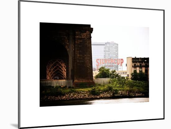 Silvercup Studios, Roosevelt Island for the Ed Koch Queensboro Bridge, Long Island City, New York-Philippe Hugonnard-Mounted Art Print