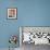 Silverleaf And Poppies II-Janet Kruskamp-Framed Art Print displayed on a wall