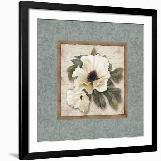 Silversage Flower I-Elizabeth Medley-Framed Art Print