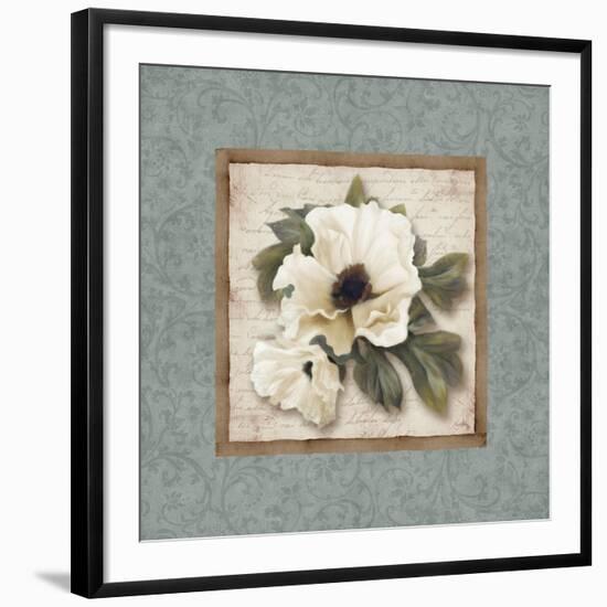 Silversage Flower I-Elizabeth Medley-Framed Art Print