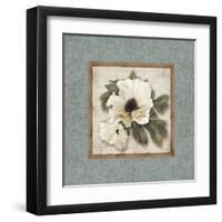 Silversage Flower I-Elizabeth Medley-Framed Art Print