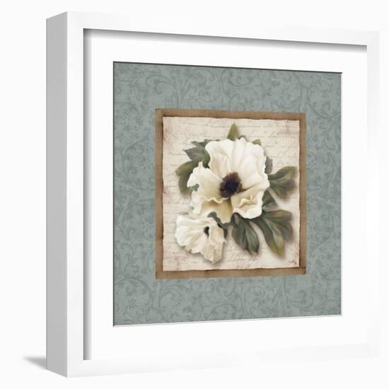 Silversage Flower I-Elizabeth Medley-Framed Art Print