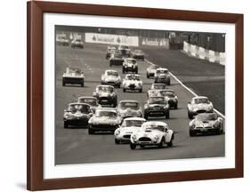 Silverstone Classic Race-Gasoline Images-Framed Giclee Print