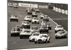 Silverstone Classic Race-Gasoline Images-Mounted Giclee Print