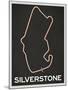 Silverstone Race Course-null-Mounted Poster