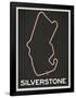 Silverstone Race Course-null-Framed Poster