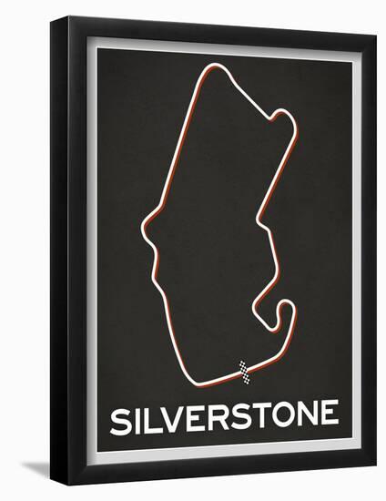 Silverstone Race Course-null-Framed Poster