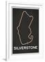 Silverstone Race Course-null-Framed Art Print