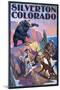 Silverton, Colorado - Hunting Scene, c.2009-Lantern Press-Mounted Art Print