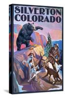 Silverton, Colorado - Hunting Scene, c.2009-Lantern Press-Stretched Canvas