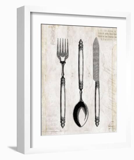 Silverware II-Sabine Berg-Framed Art Print