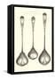 Silverware Patterns for Ladles-null-Framed Stretched Canvas