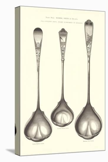 Silverware Patterns for Ladles-null-Stretched Canvas